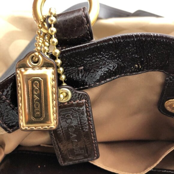 Coach Tan and Brown Purse - Picture 10 of 11